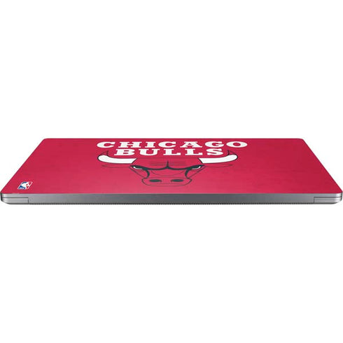 NBA Chicago Bulls Red Distressed Universal Laptop 12in (9.8 x 6.8in) Skin